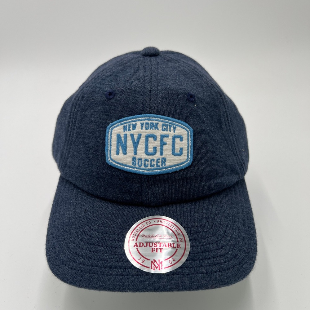 Mitchell & Ness‎ NYCFC New York City FC Soccer Snapback Hat Navy Blue Adjustable